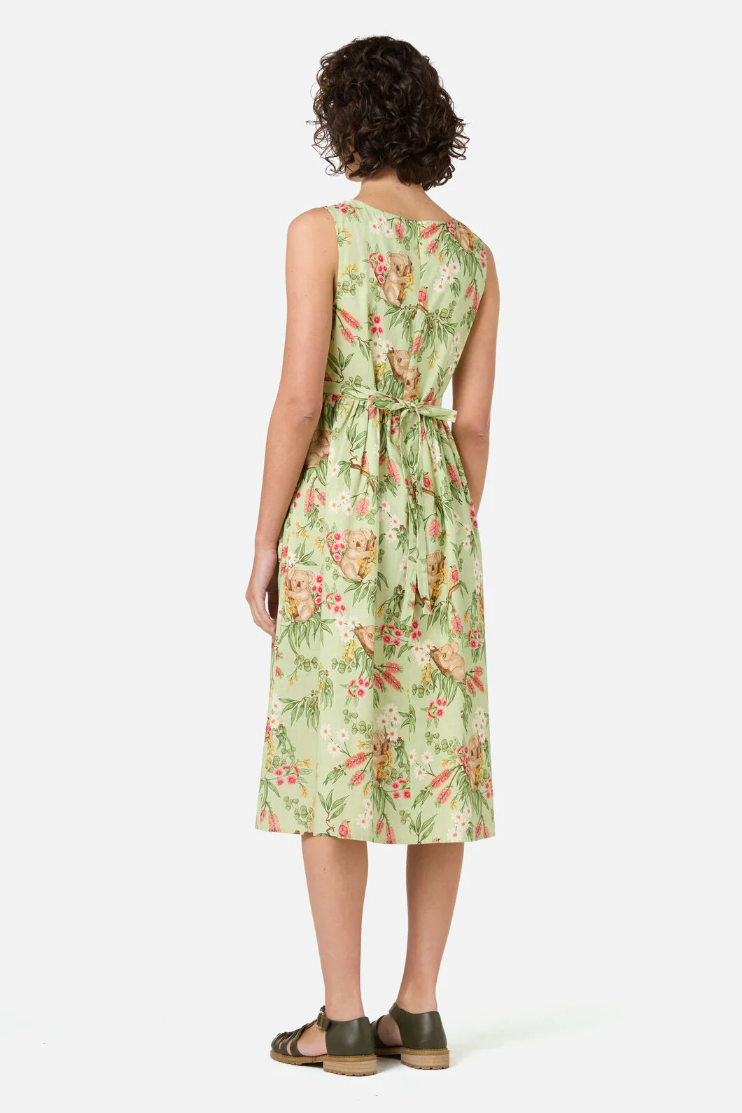 Koala Sleeveless Midi Dress - Image 4