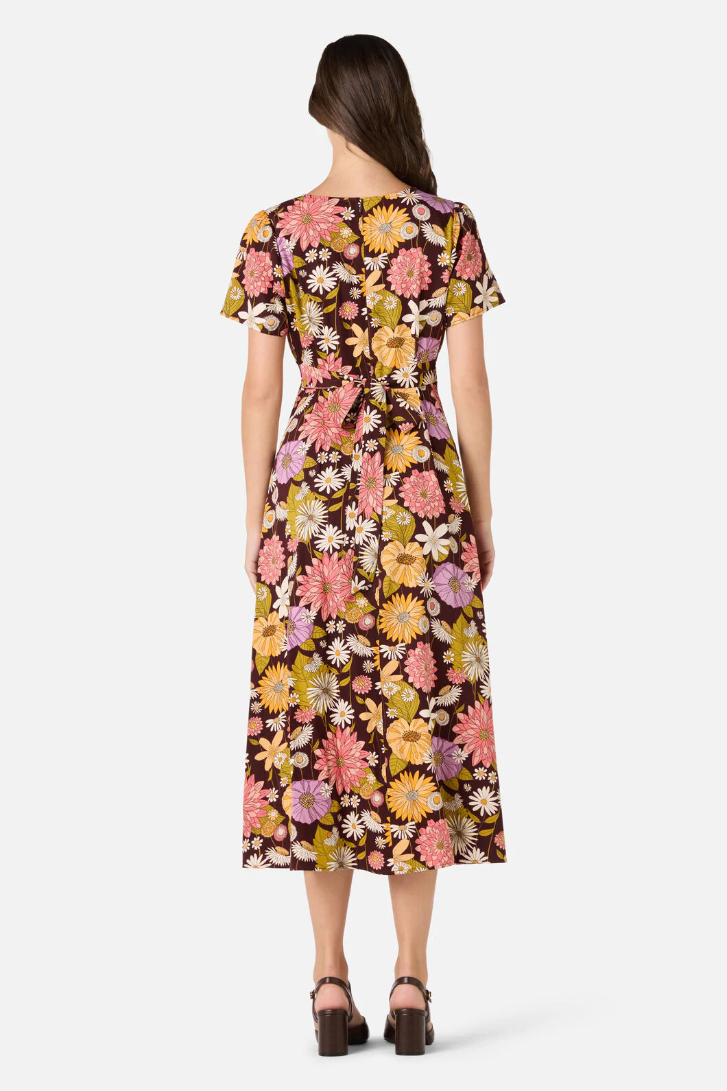 Leonie Floral Midi Dress - Image 2