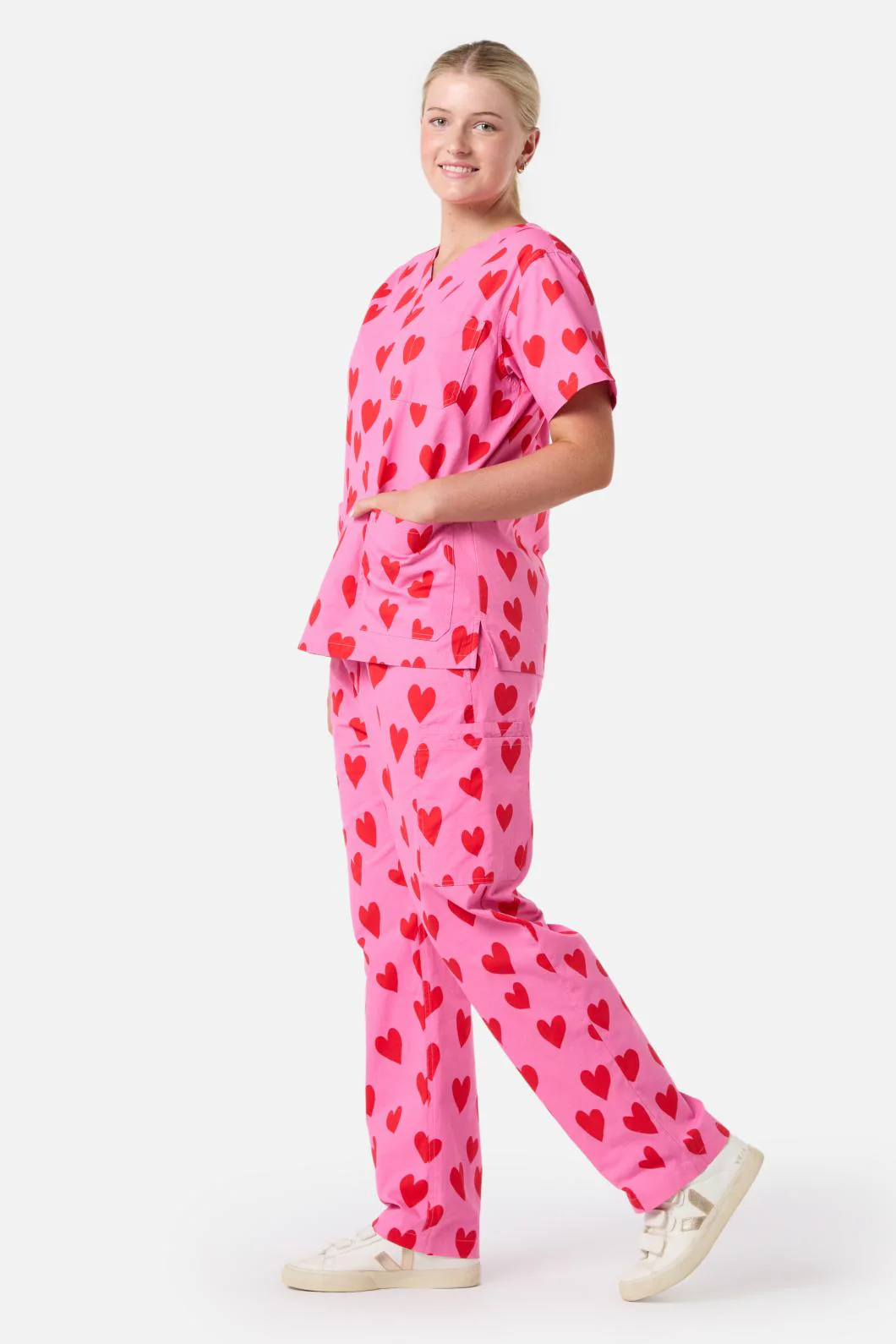 Love Hearts Scrub Set - Image 2