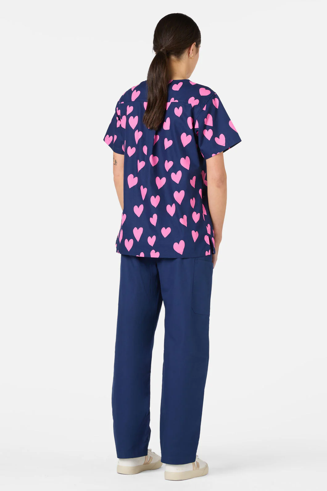 Lovehearts Top&Pant Scrub Set - Image 5