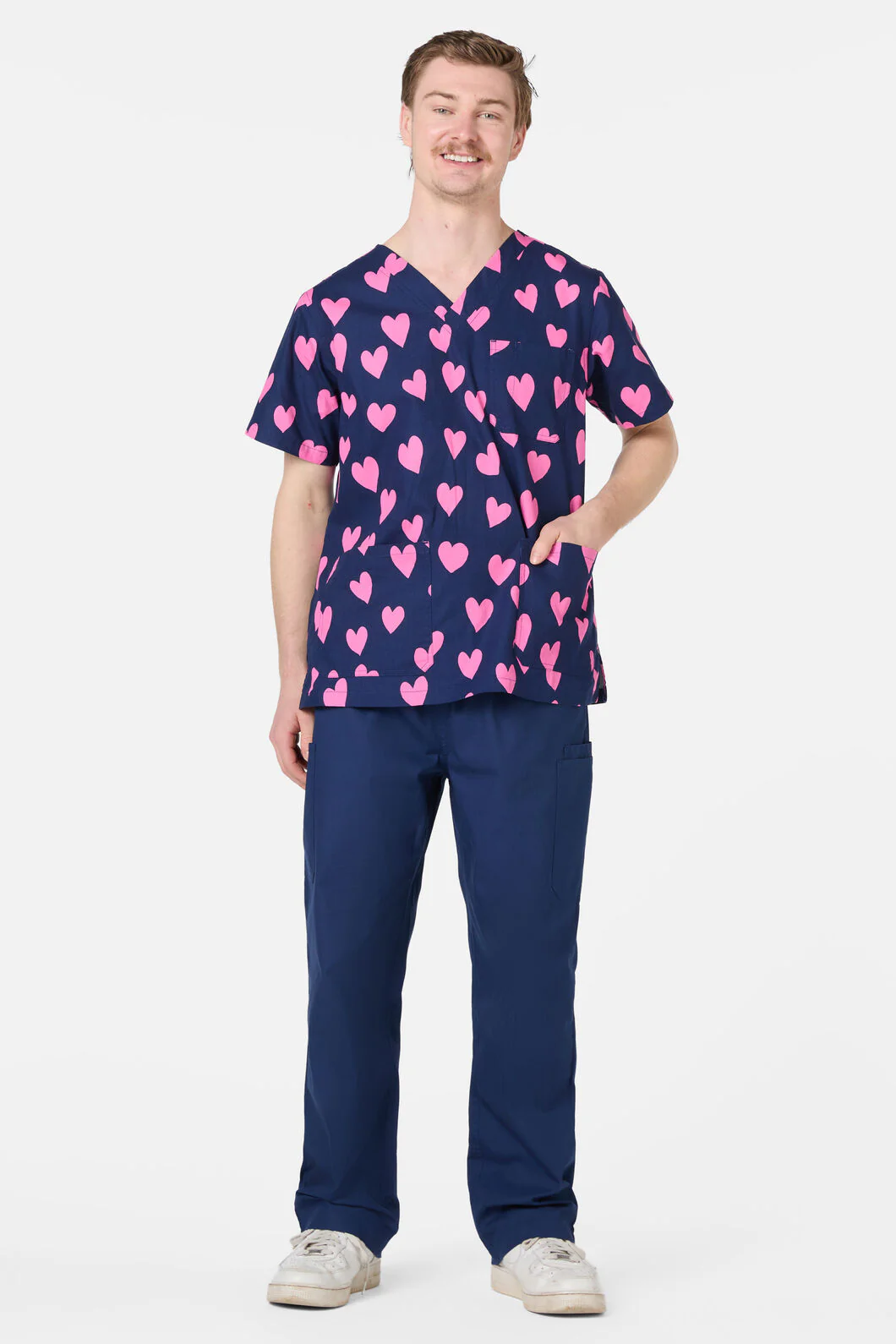 Lovehearts Top&Pant Scrub Set - Image 6