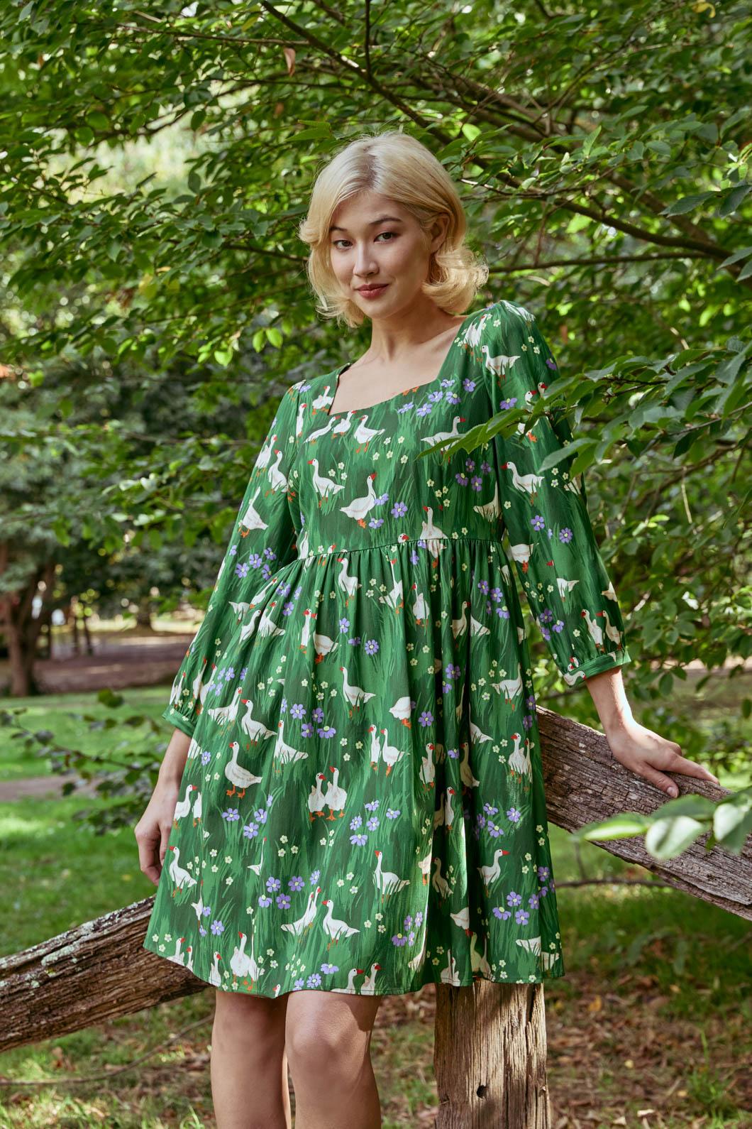 Lucy Goosey Smock Dress - Image 4