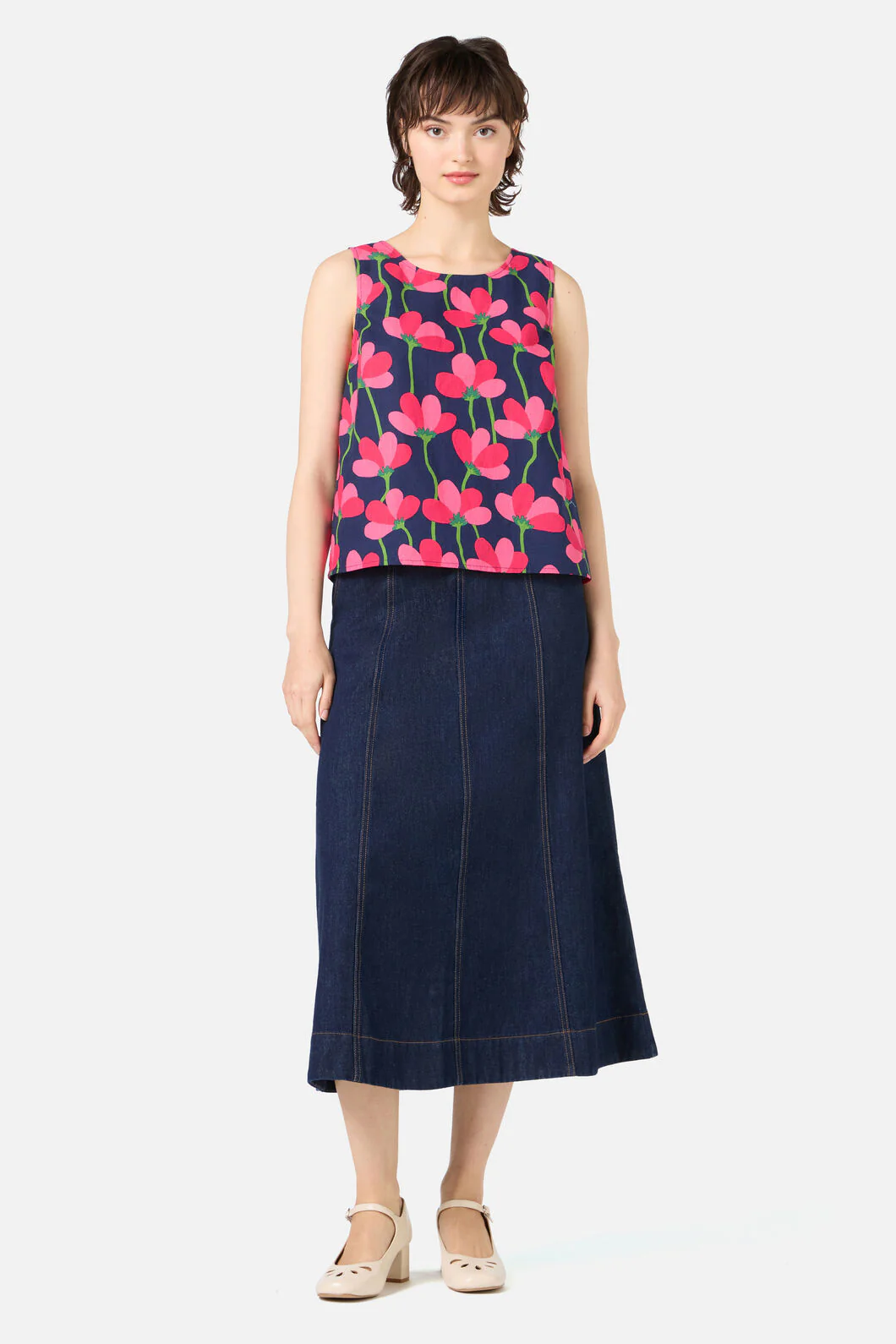 Lulu Flower Shell Top - Image 3