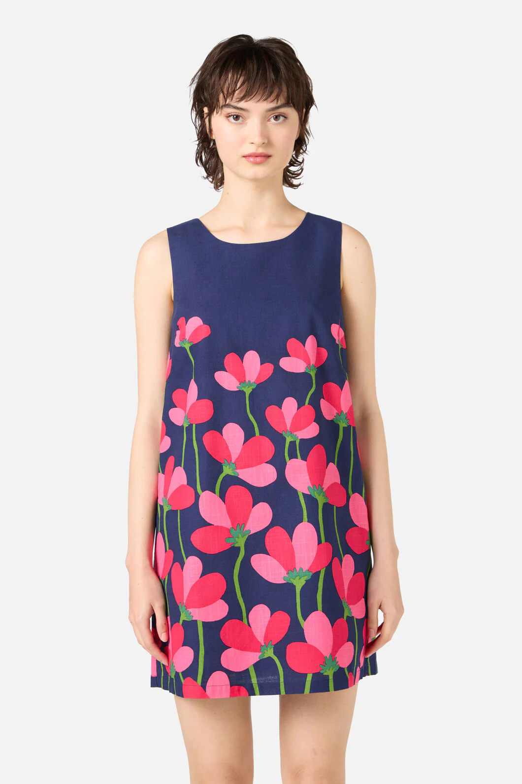 Lulu Flower Shift Dress - Image 10