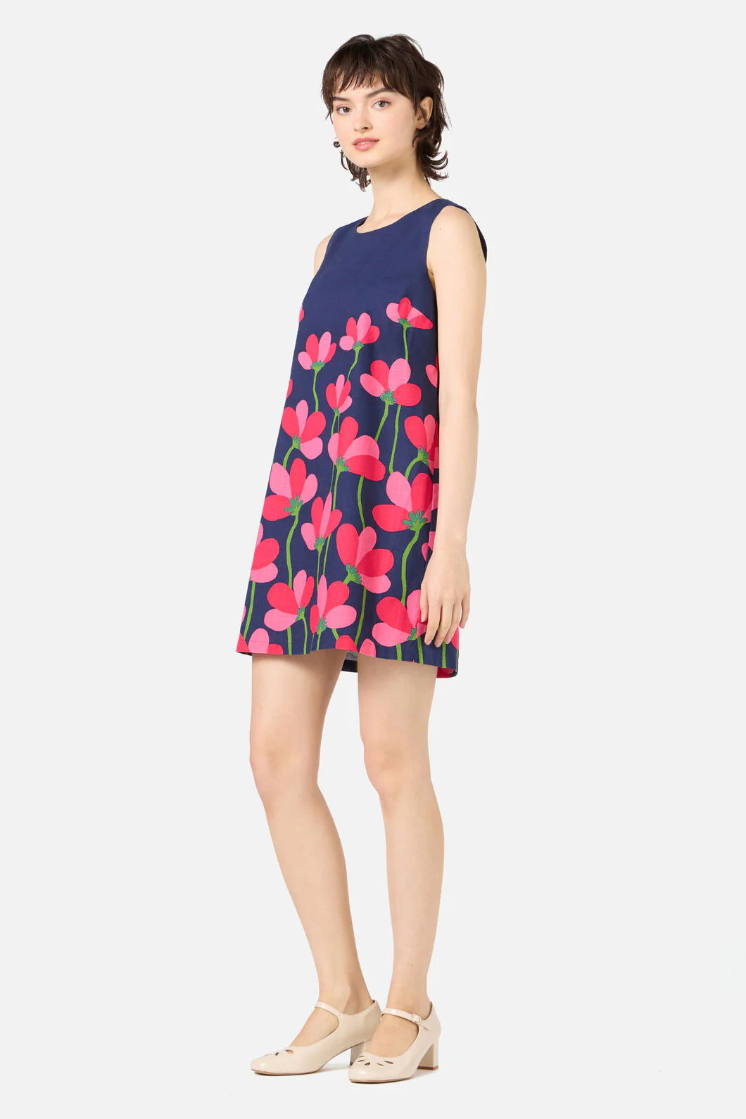 Lulu Flower Shift Dress - Image 13
