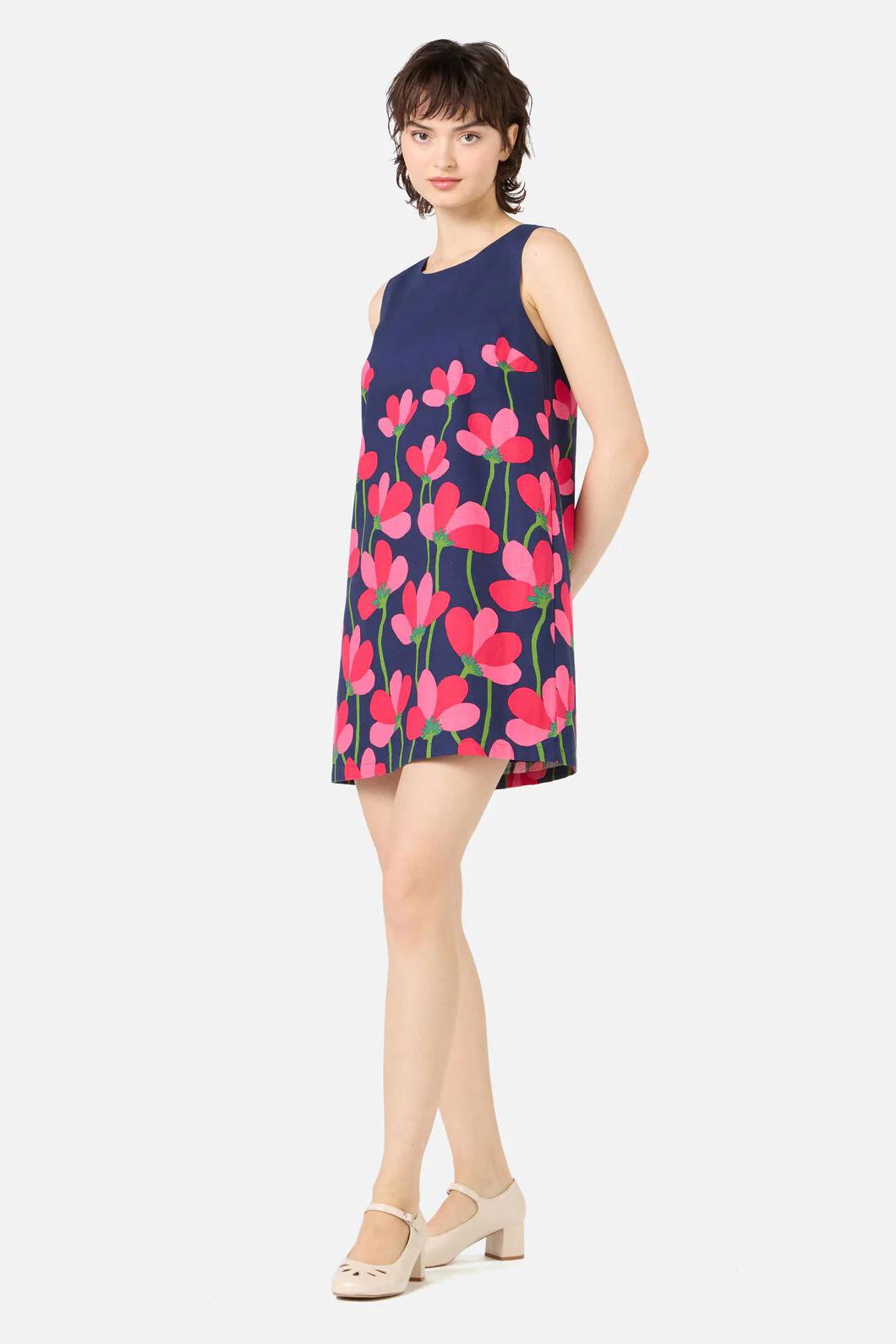 Lulu Flower Shift Dress - Image 14