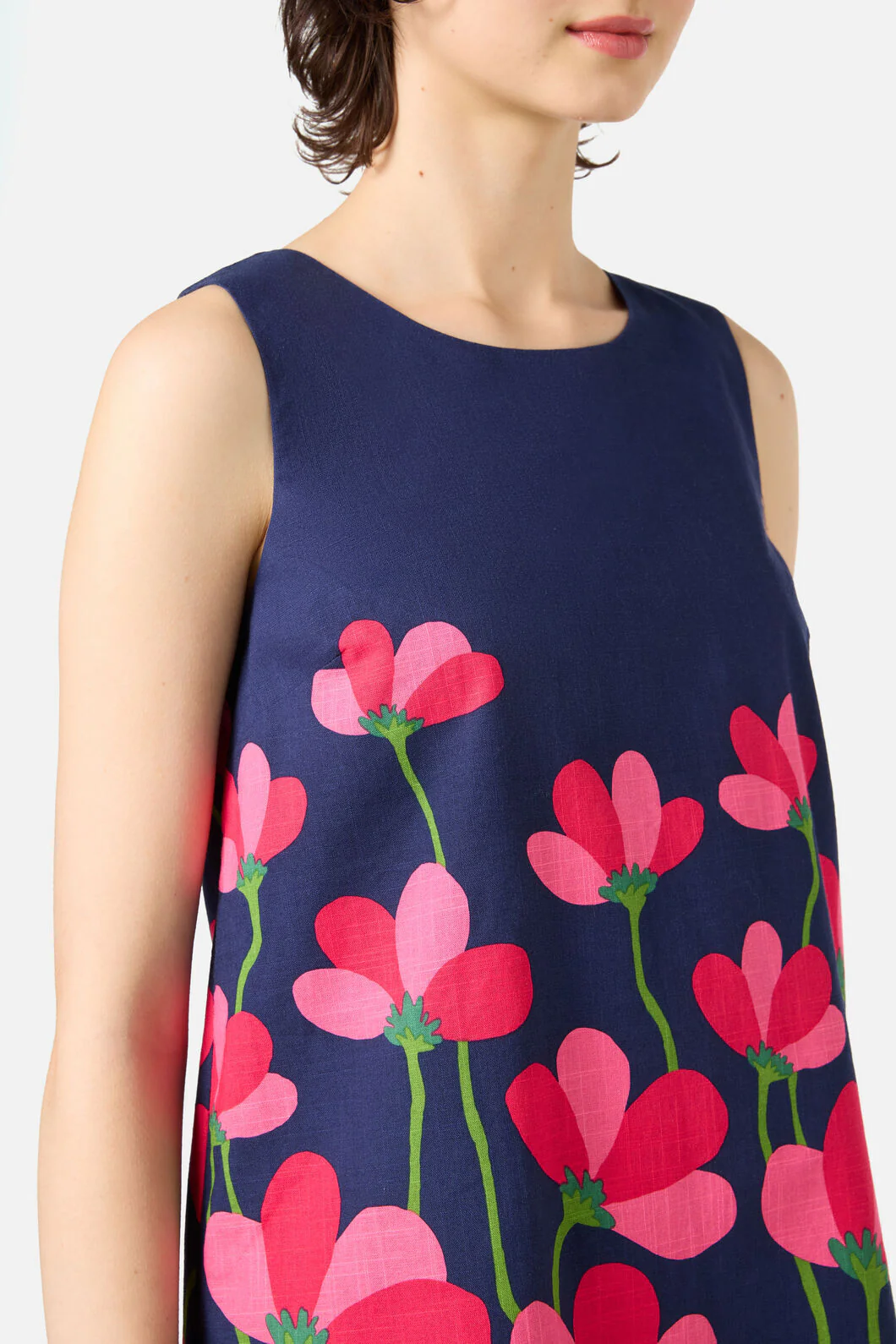 Lulu Flower Shift Dress - Image 16