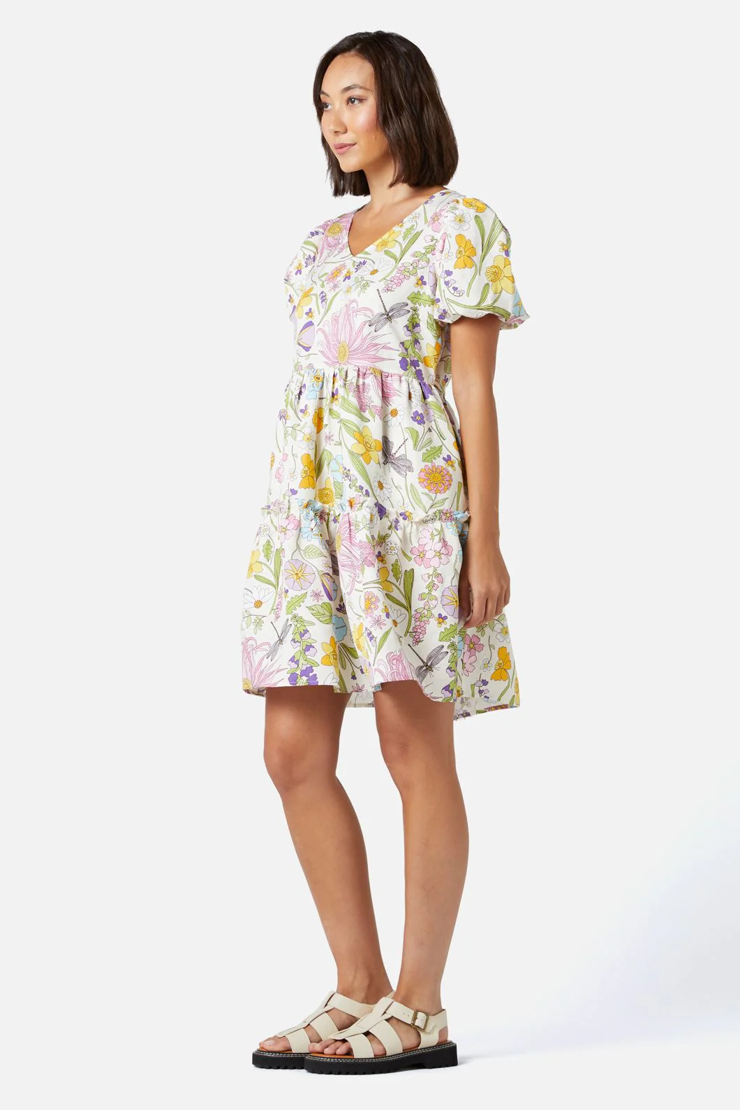 Magic Garden Mini Dress - Image 3