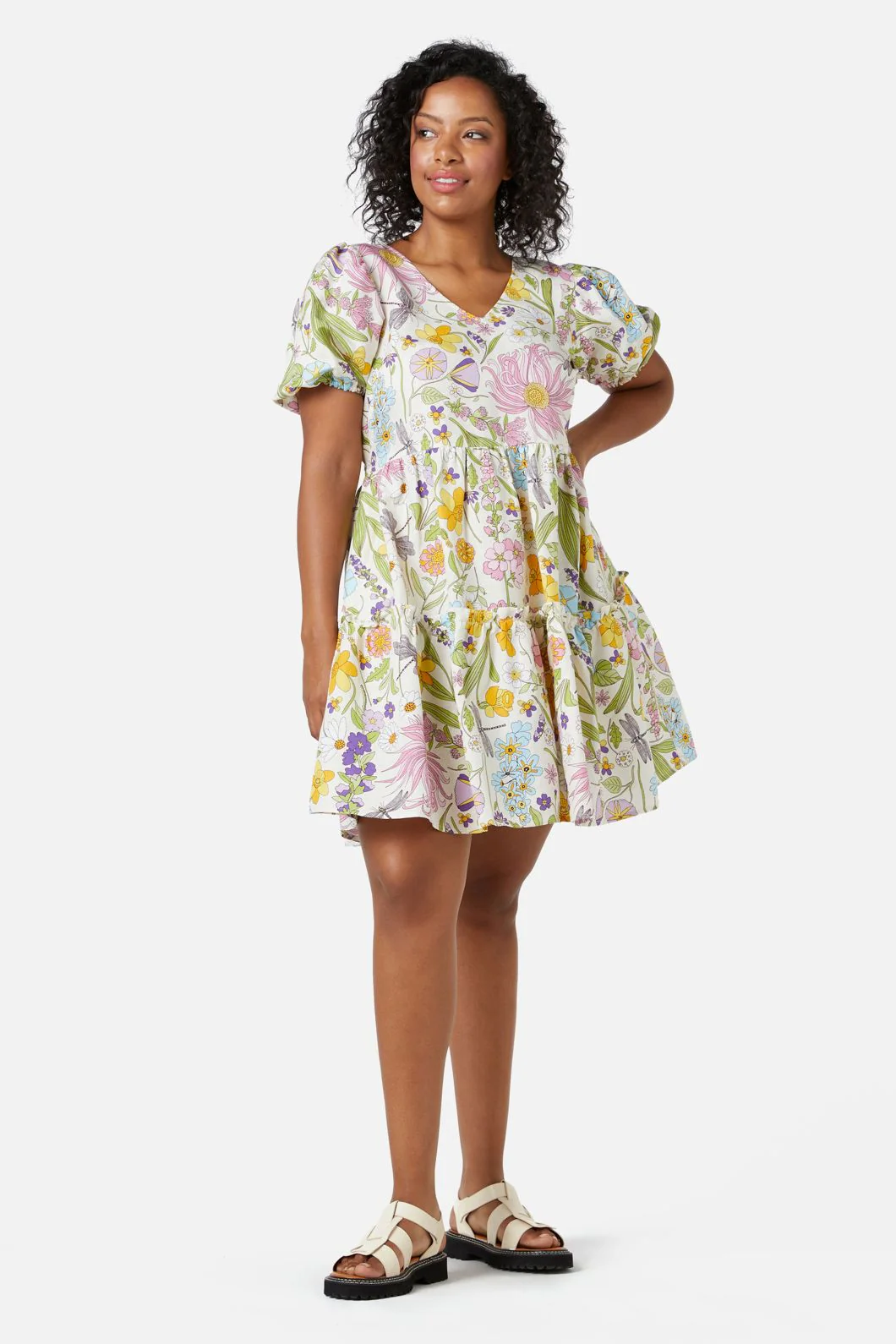 Magic Garden Mini Dress - Image 6