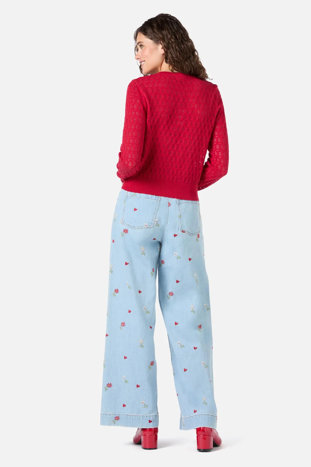 Mara Pointelle Cardigan - Image 10
