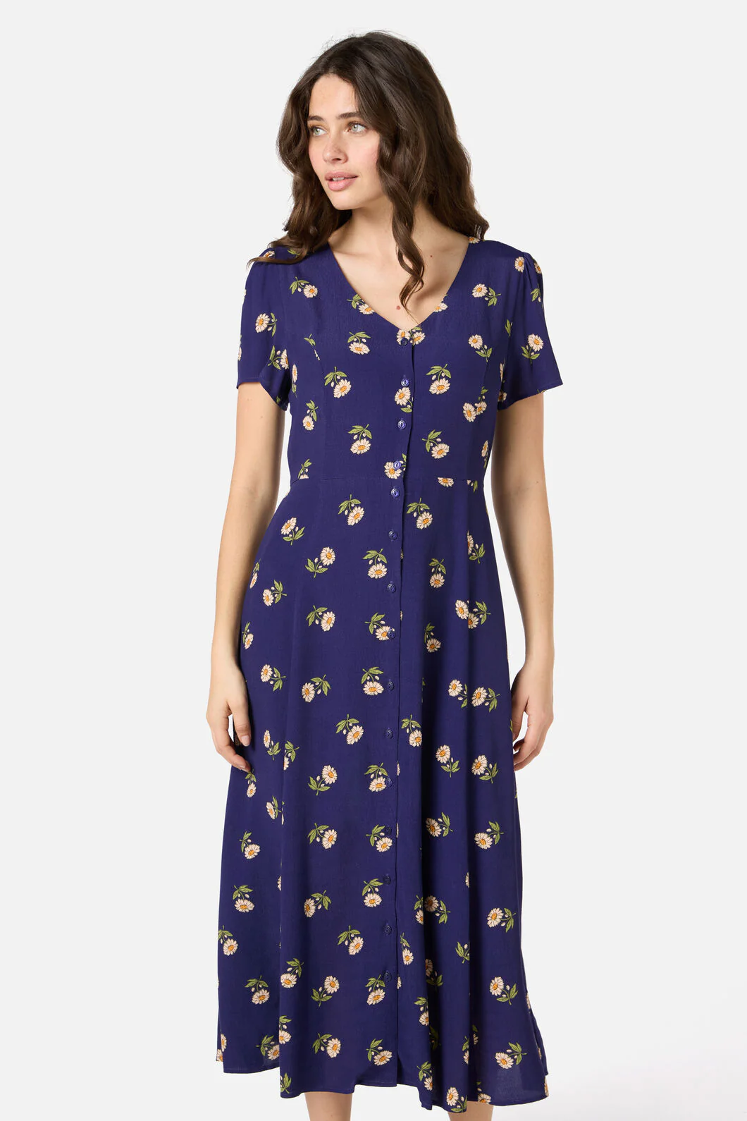 Marguerite Daisy Midi Dress - Image 2