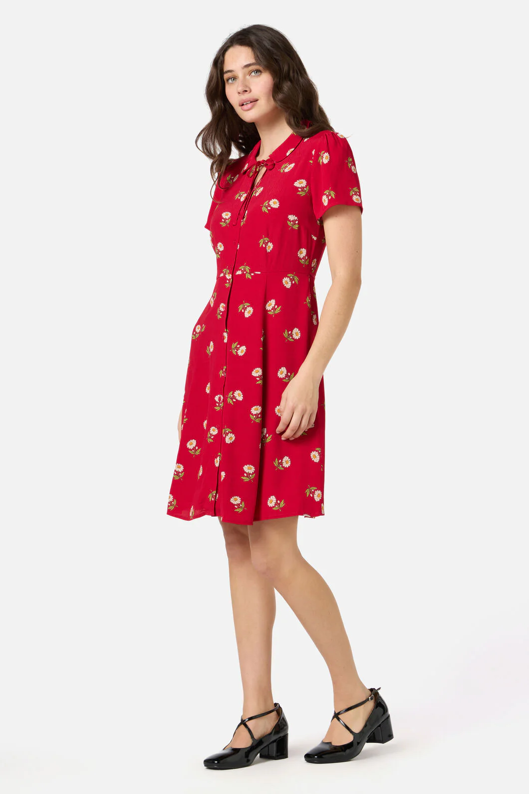 Marguerite Daisy Mini Dress - Image 5