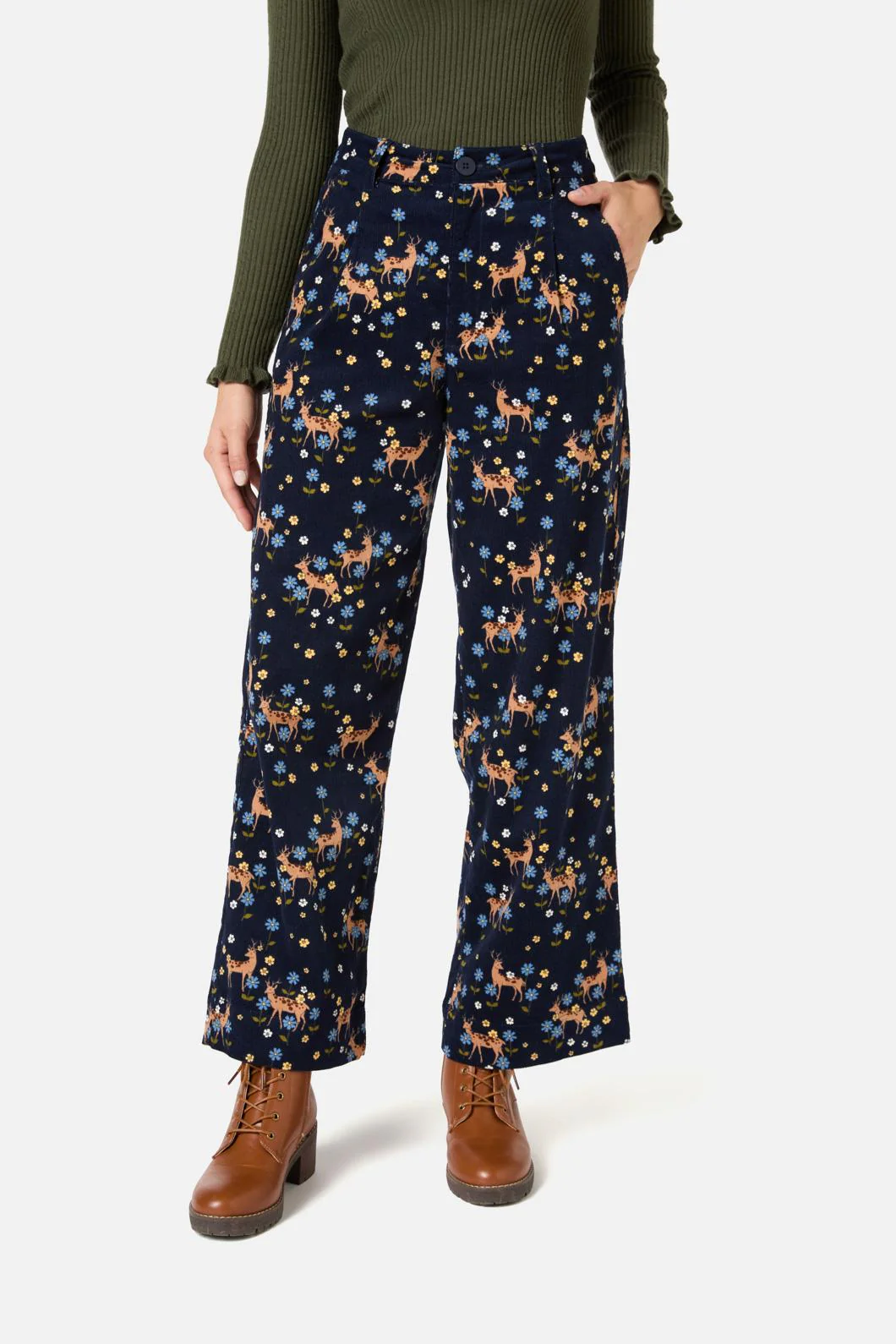 Meadow Deer Cord Pant - Image 2
