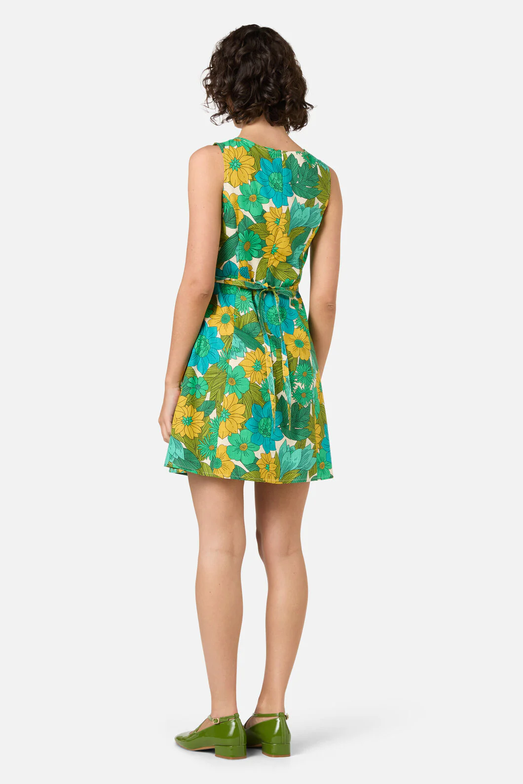 Nellie 70'S Floral Shift Dress - Image 6