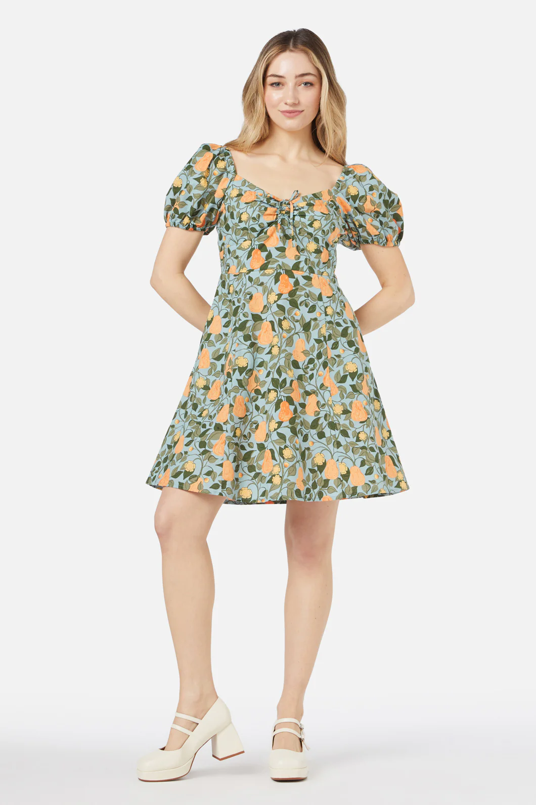 Pear Vine Mini Dress
