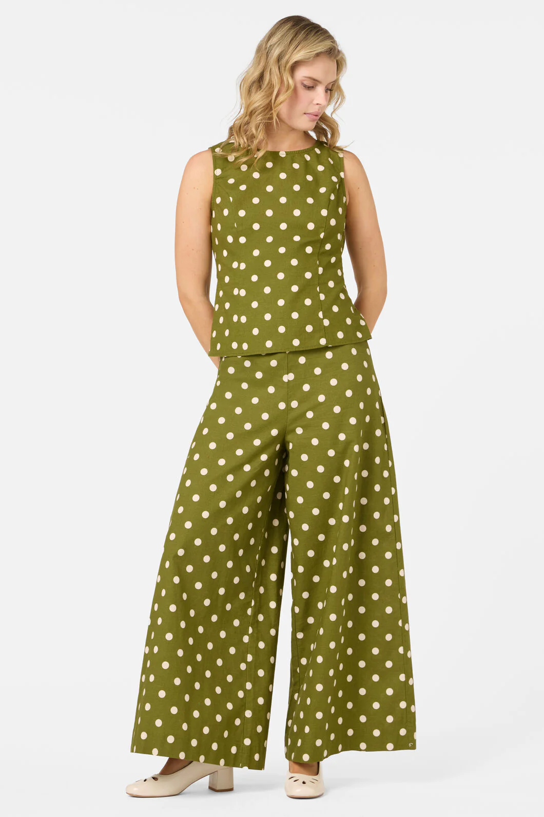 Polka Dot Shell Top - Image 5