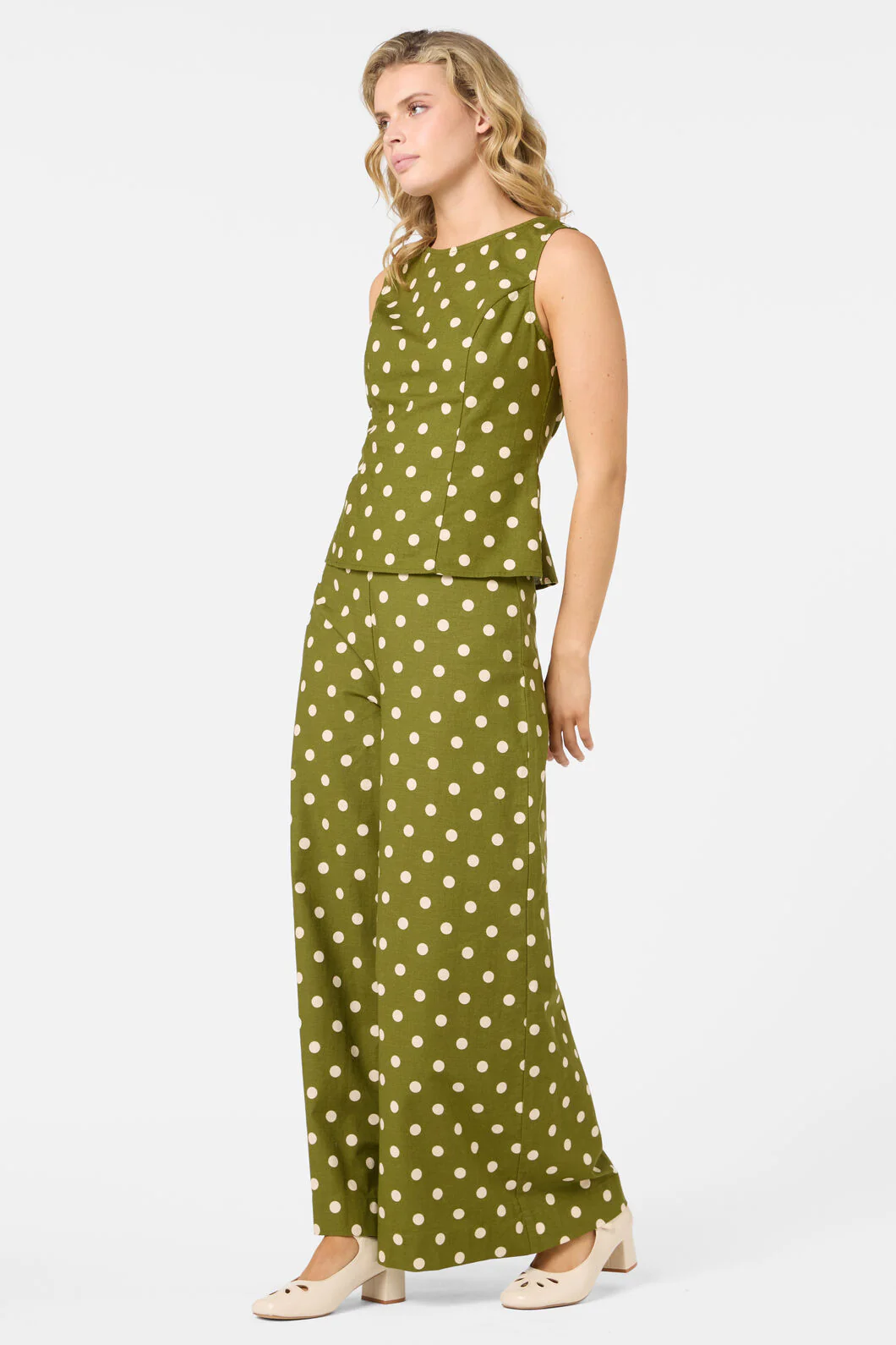 Polka Dot Shell Top - Image 6