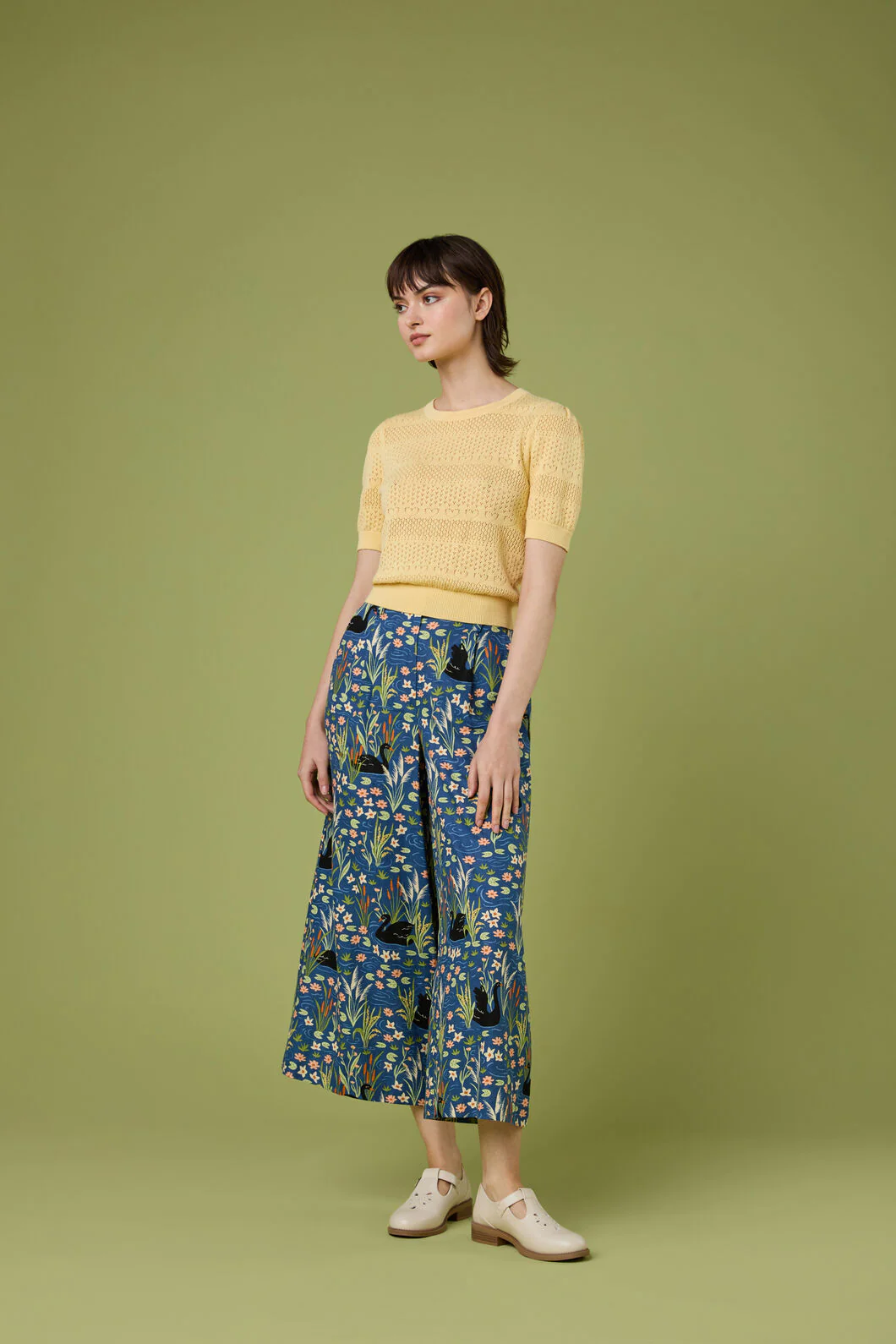 Pretty Swan Culotte