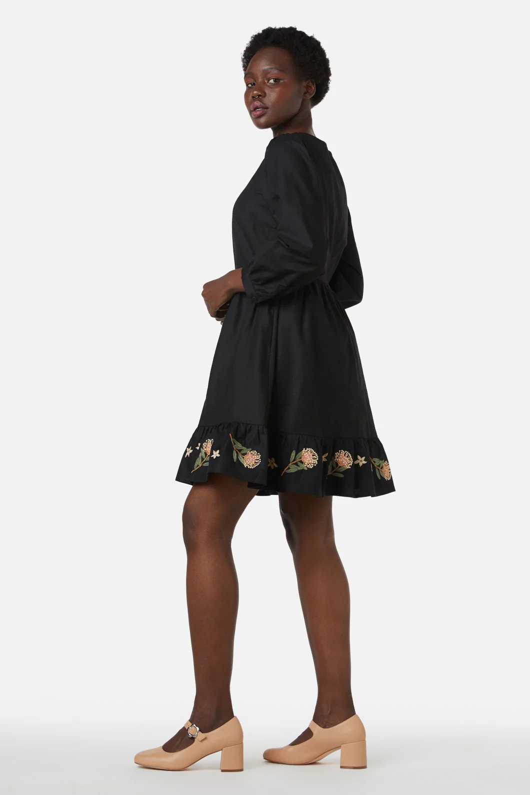 Protea Emb Dress - Image 5