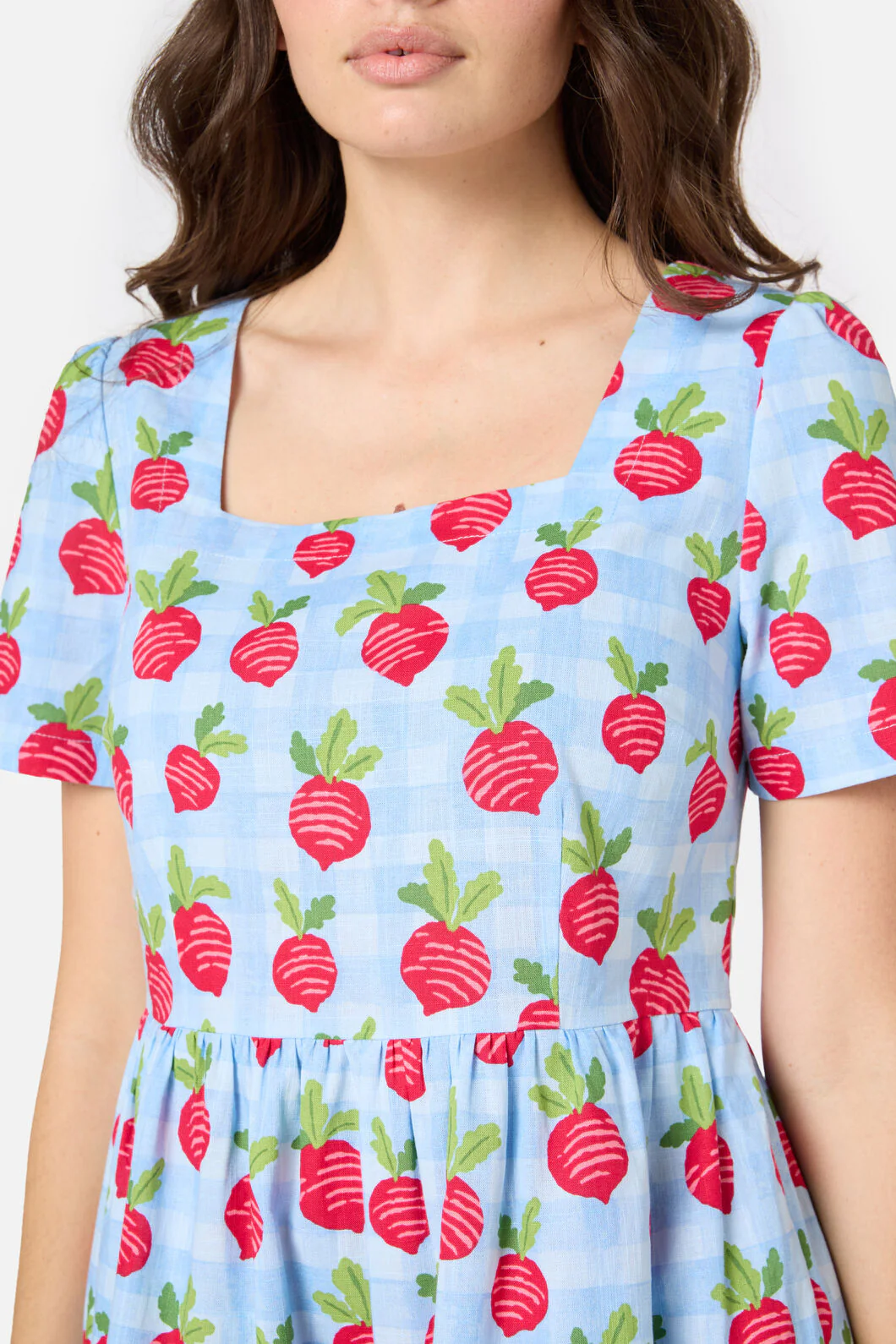 Radish Picnic Smock Dress - Image 5