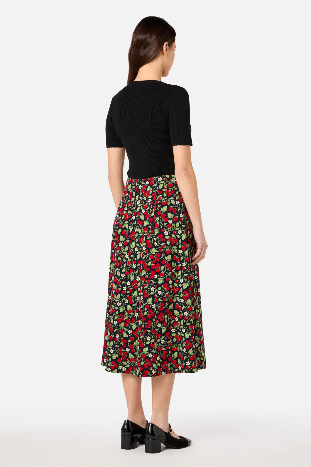 Raspberry Midi Skirt - Image 6