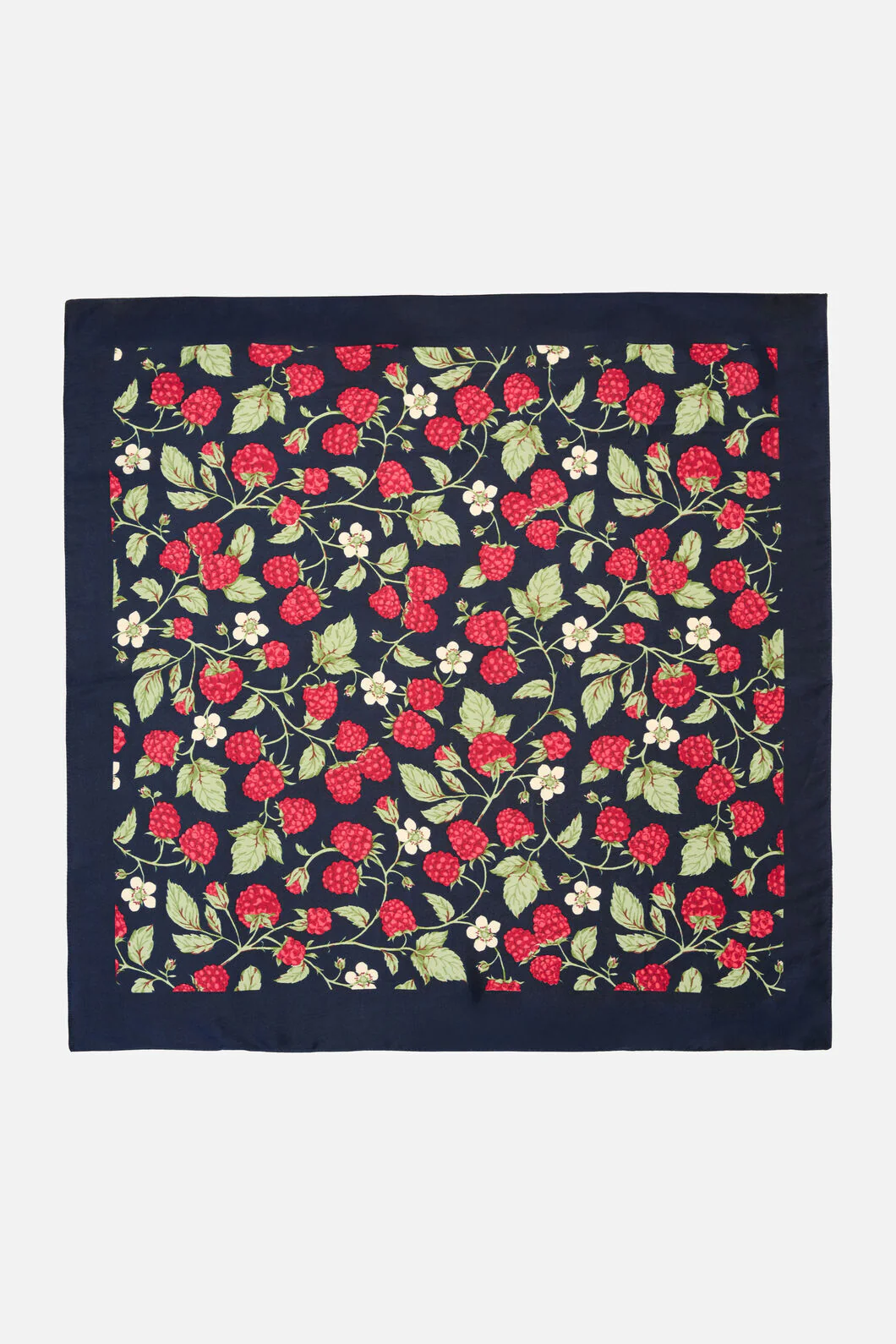 Raspberry Satin Scarf - Image 2