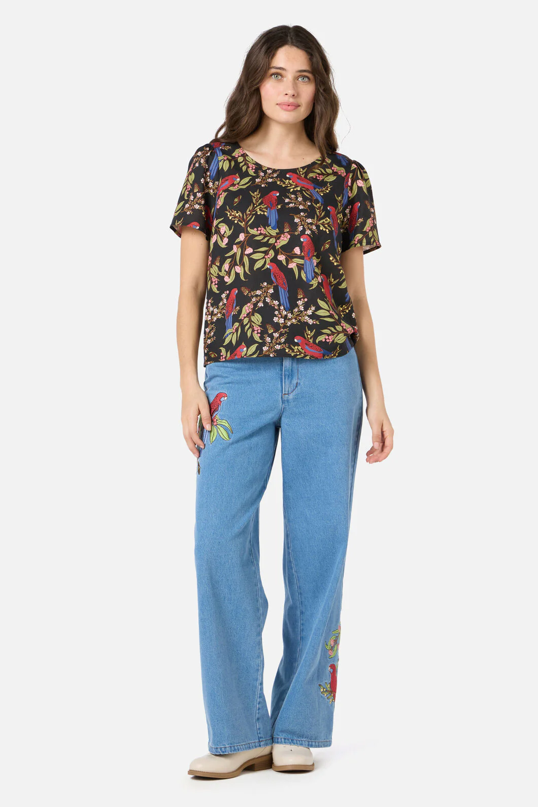 Rosella Short Sleeve Top - Image 2