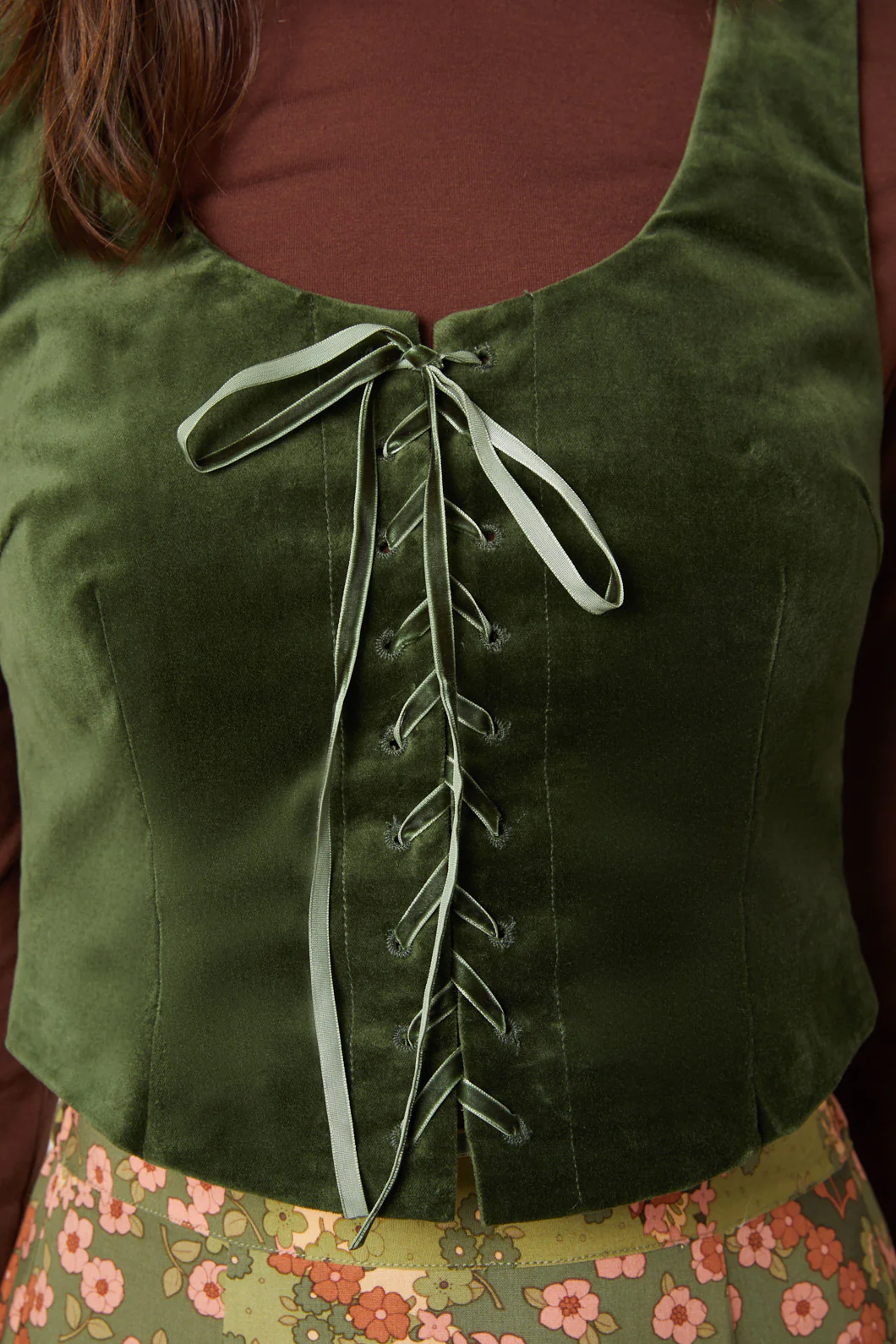 Sadie Velvet Vest - Image 12