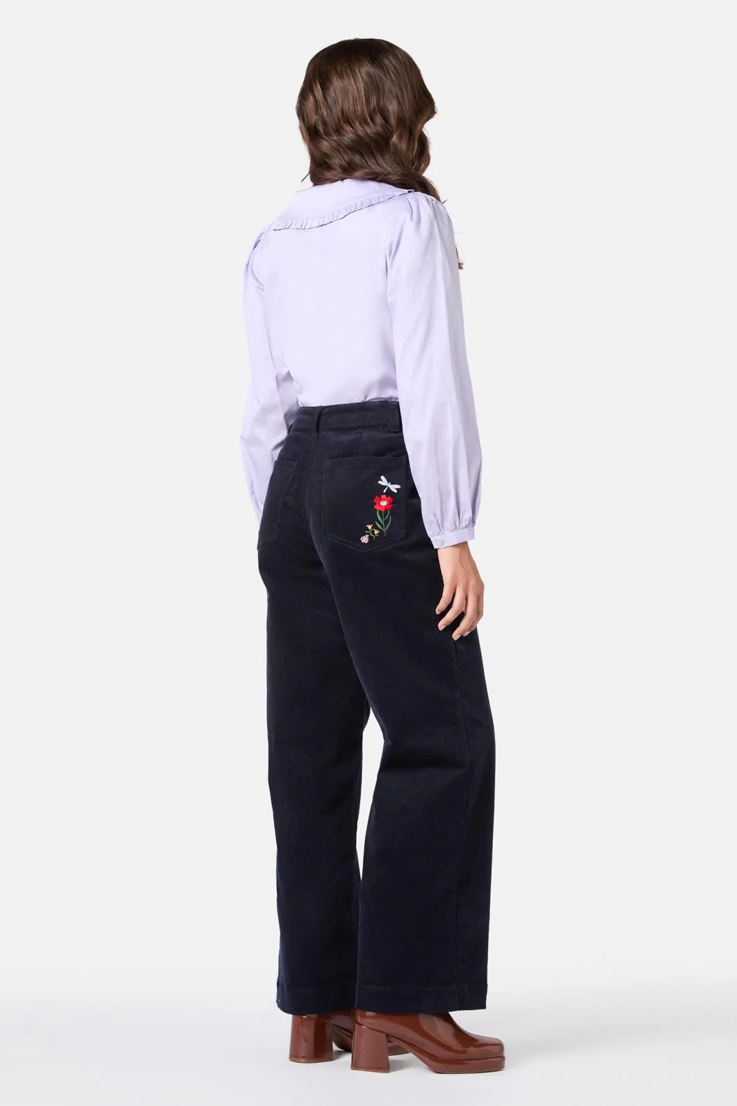 Sherry Cute Collar Blouse - Image 5