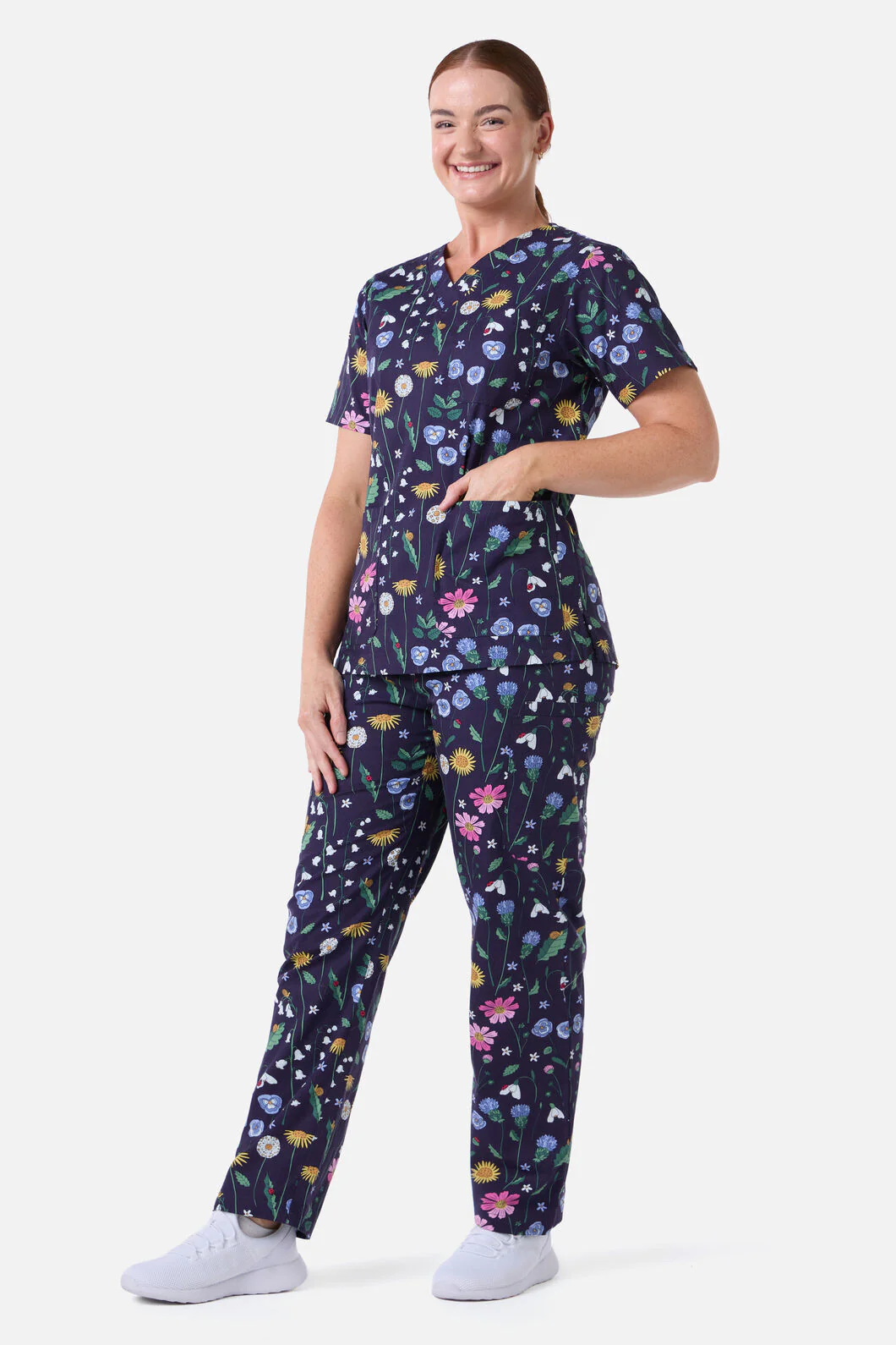Spring Garden Scrub Set - Image 3