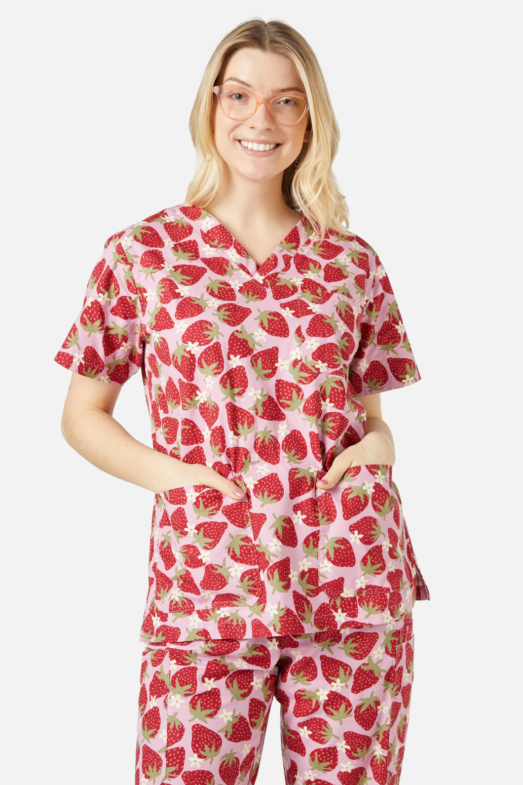 Strawberry Scrub Set - Image 16
