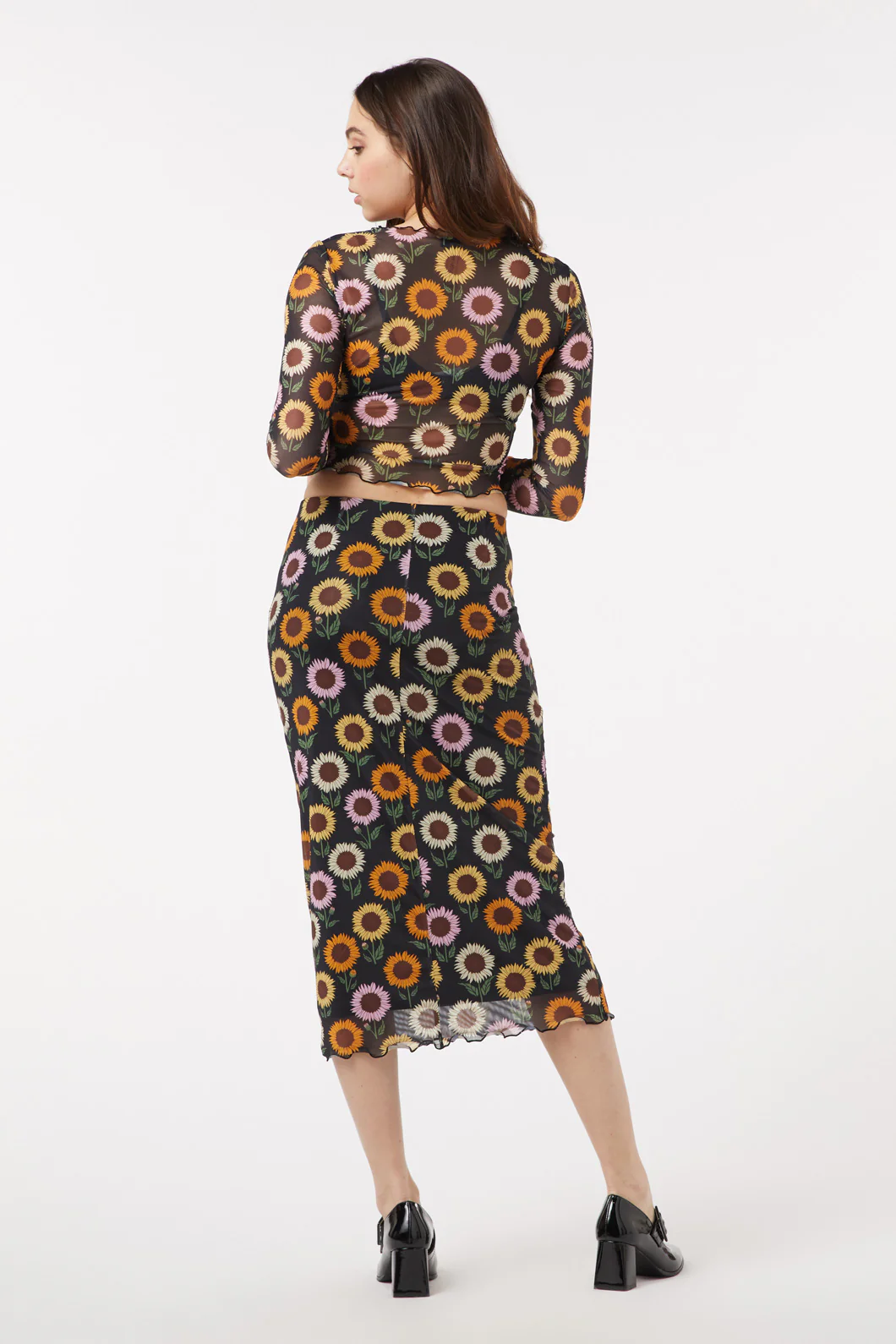 Sunflower Mesh Skirt - Image 4