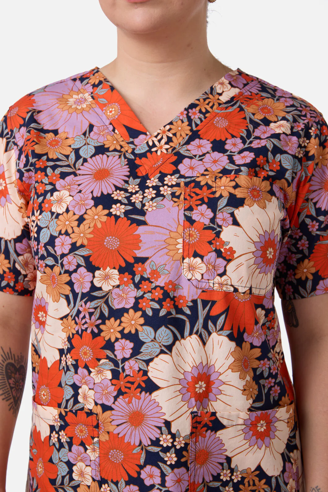 Sunny Floral Scrub Set - Image 7