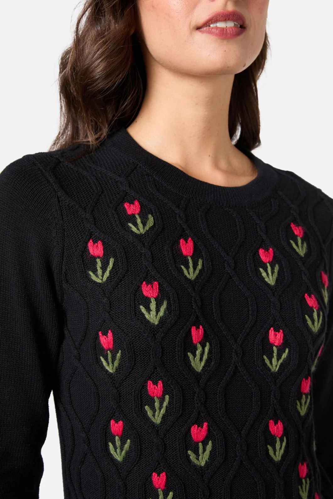 Tulip Embroiderd Jumper - Image 5