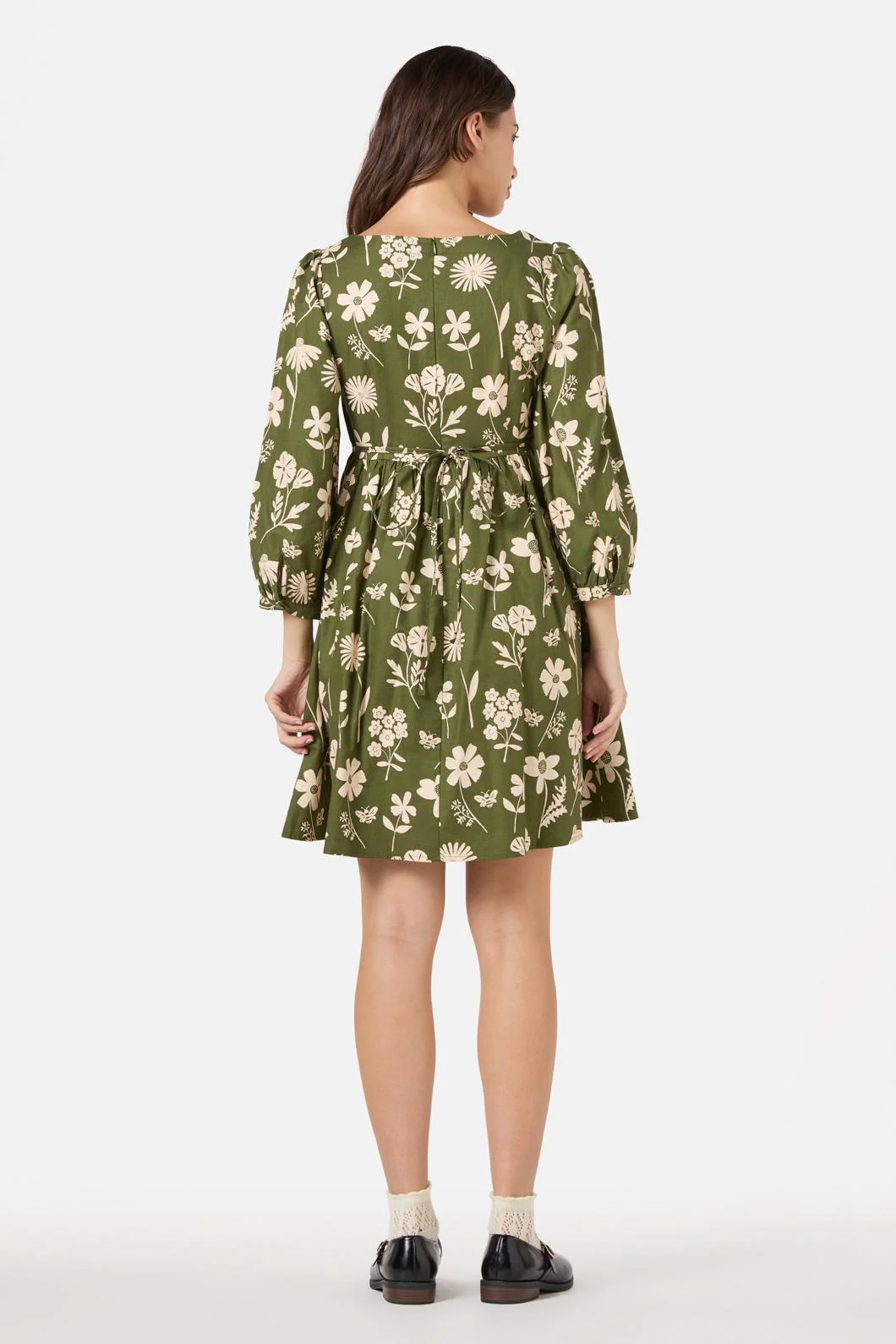 Variety Fleur 3/4 Sleeve Dress - Image 4