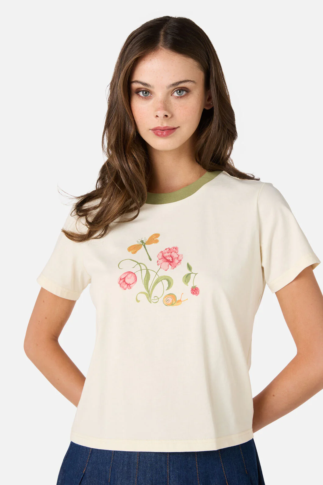 Whimsical Printed Tee