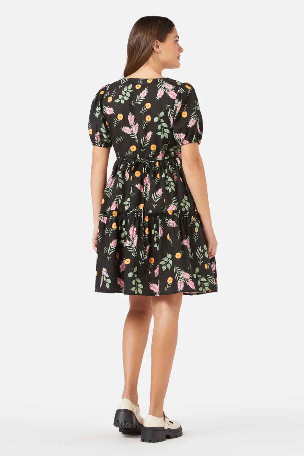 Wild Flower Mini Dress - Image 4