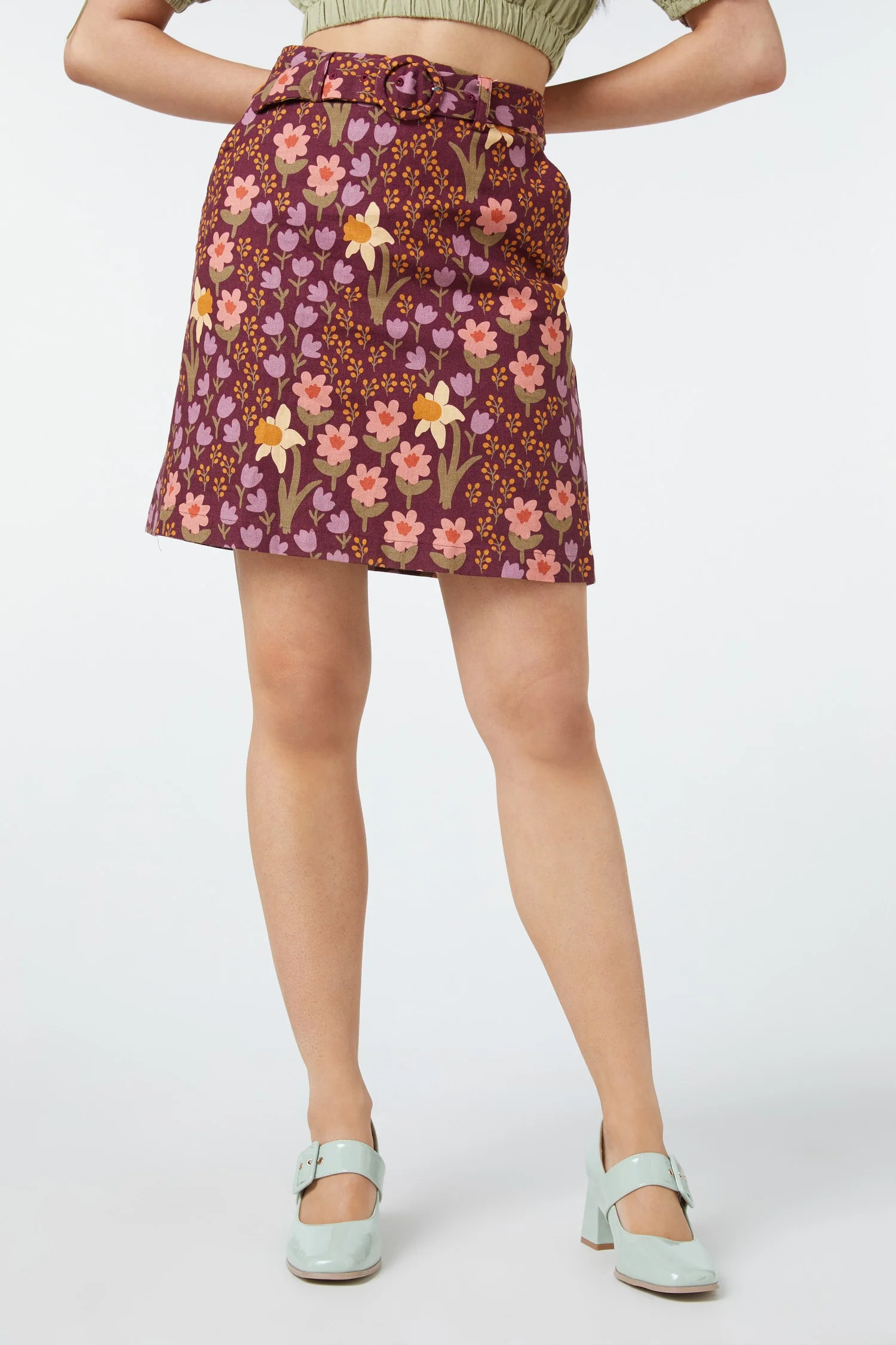 Winona Flower Skirt - Image 2