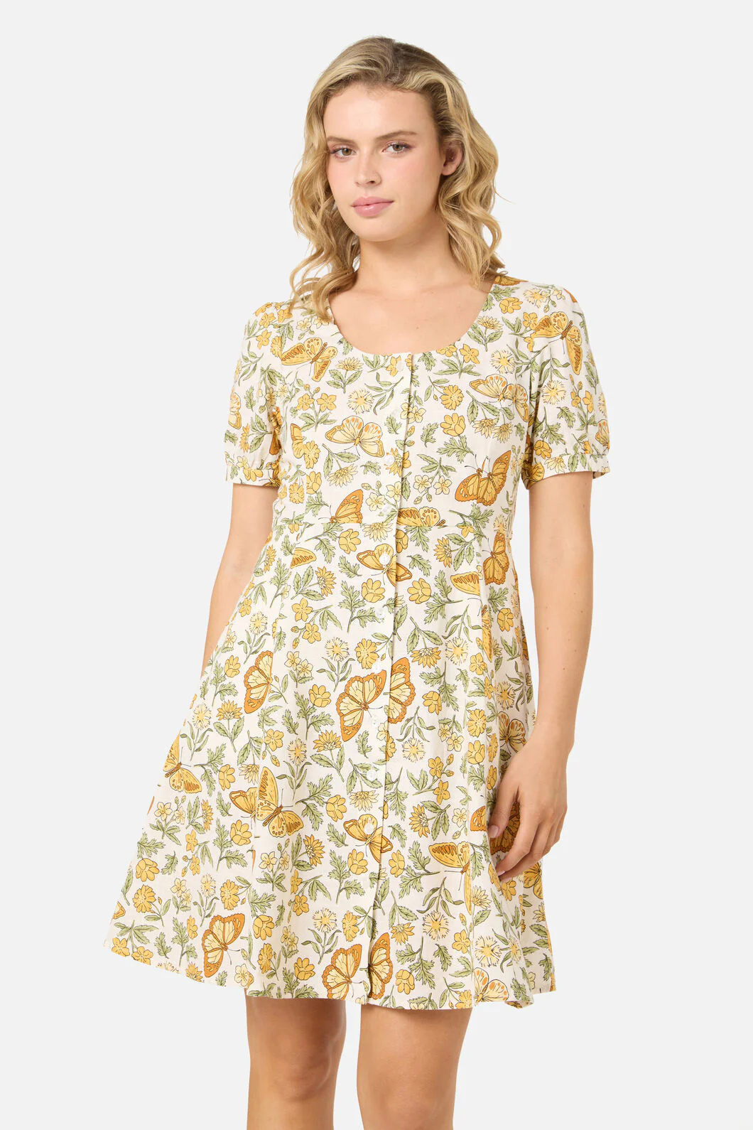 Yvette Butterfly Mini Dress - Image 2