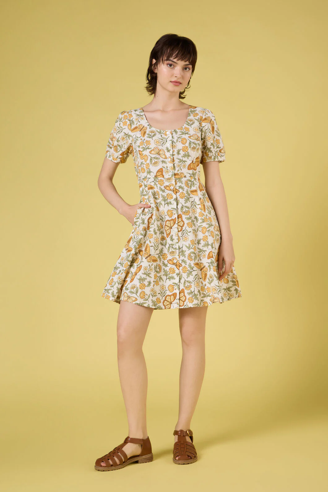 Yvette Butterfly Mini Dress - Image 3